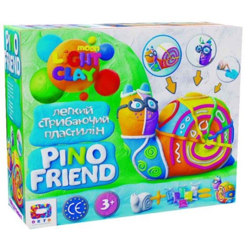 Набір для ліплення "Pino Friend: Динозаврик Райлі" Комбінований Різнобарв'я (131863)