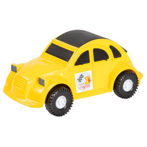 Машина пластикова Volkswagen Beetle жовта Пластик Жовтий (134557)