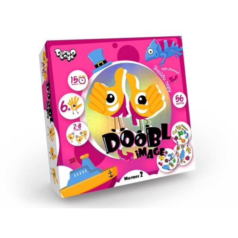 Настільна гра "Doobl image: Multibox 2" укр Комбінований Різнобарвний (138573)