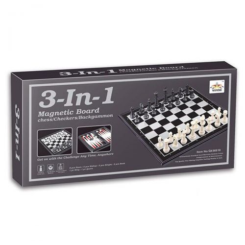 Шахматы 3 в 1 QX56810
