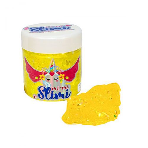 Слайм "Mi-mi Slimi" с фольгой 150 г, жёлтый 71817
