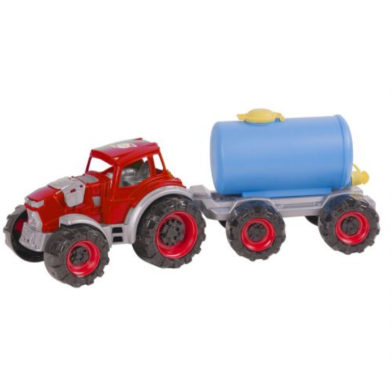 Трактор "Texas" молоковоз (червоний) Пластик Червоний (160230)