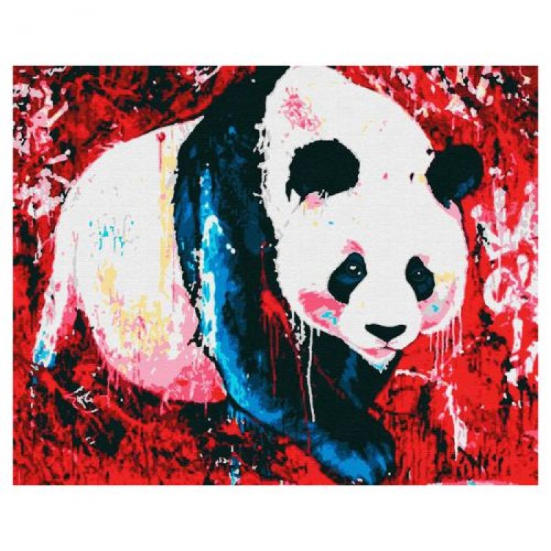 Картина по номерам "STREET ART. Панда" RB-0055