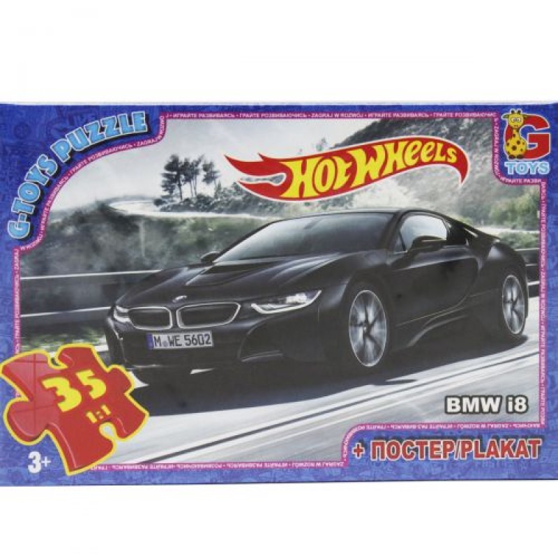 Пазлы "Hot Wheels", 35 эл