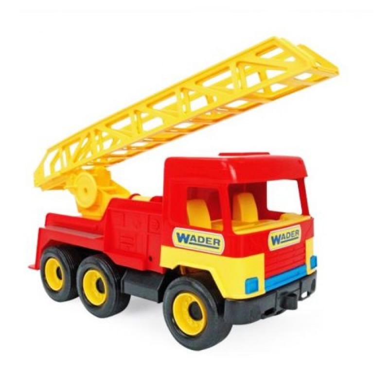 Пожежна машина "Middle truck" Пластик Червоно-жовтий (17540)