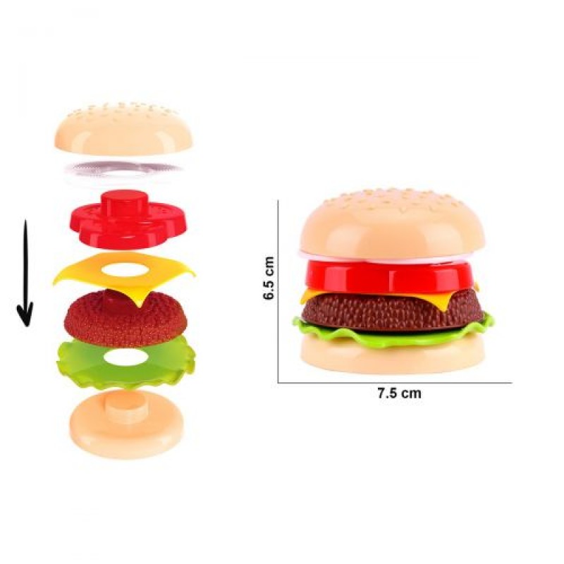 [8690] Іграшка "Пірамідка гамбургер ТехноК", арт.8690