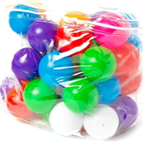 Кульки в сумці (45 шт) Пластик (18236)