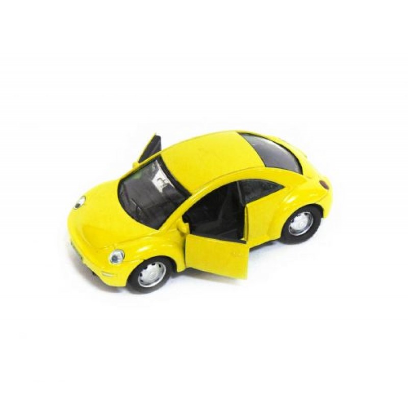 Уцінка. Машина металева "Volkswagen Beetle" (жовта) - не працює звук та світло (204921)