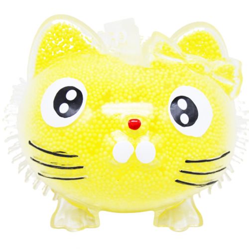 Антистрес іграшка зі світлом "Кітті" жовта Комбінований Різнобарвний (206180)