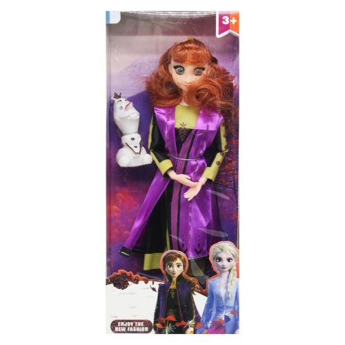 Уцінка. Лялька "Frozen: Анна" - відбита рука у ляльки, сніговик погано промальований (208957)