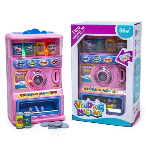 Уцінка. Інтерактивна іграшка "Автомат з газованою водою", рожевий - немає баночек (214436)