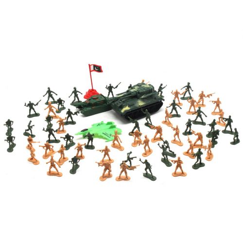 Ігровий військовий набір солдатиків "Military" Пластик Різнобарв'я (217193)