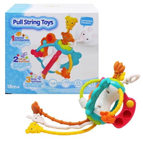 Іграшка-брязкальце "Pull String Toys" Комбінований Різнобарв'я (219207)