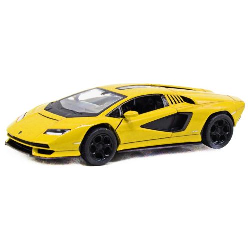 Машинка металева "Lamborghini countach", жовтий Метал Жовтий (219772)