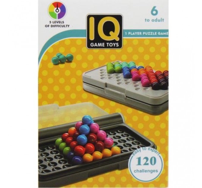 Гра-головоломка "IQ Game" (вид 5) Пластик Різнобарв'я (226586)