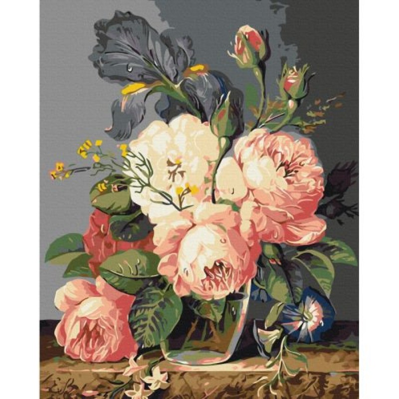 Картина по номерах "Літо в натюрморті" 40x50 см Комбінований Різнобарв'я (239473)