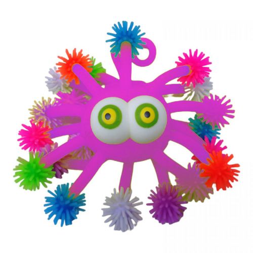Іграшка-антистрес Вірус (рожевий) Гума Різнобарв'я (242476)