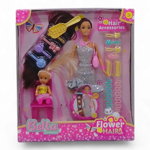 Набір ляльок "Bella: Fashion Doll", шатенка Комбінований Різнобарв'я (242909)