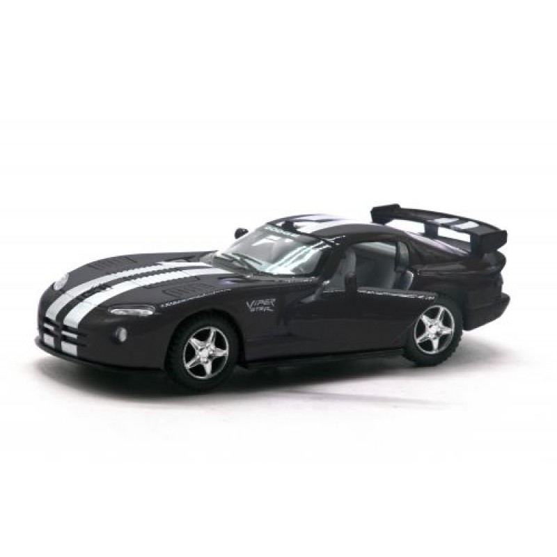 Машинка "Dodge Viper GTS-R" (чорна) Метал пластик Чорний (108903)