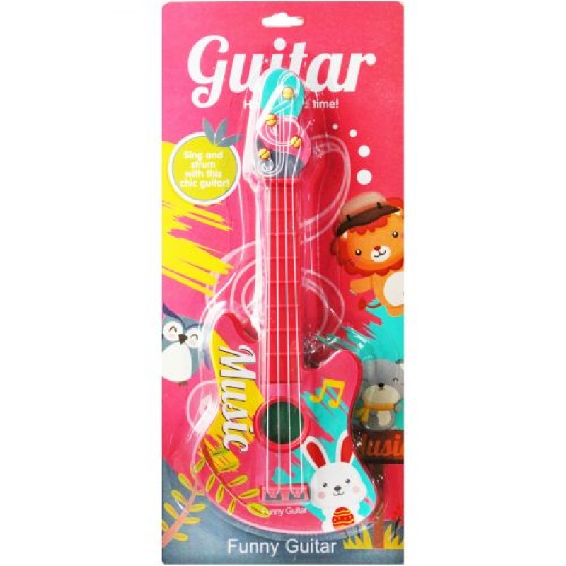 Музична іграшка "Гітара" Пластик Різнобарв'я (198110)