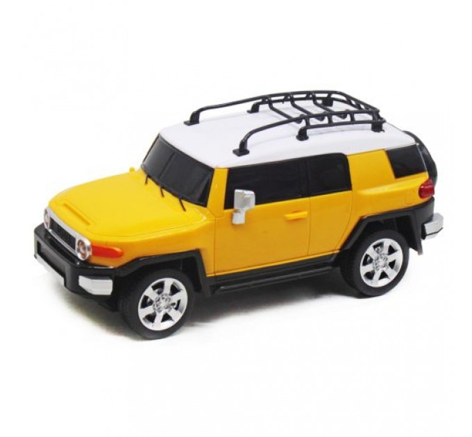 Машинка на радіокеруванні "Toyota FJ Cruiser 2007" (жовта) Пластик Жовтий (218928)