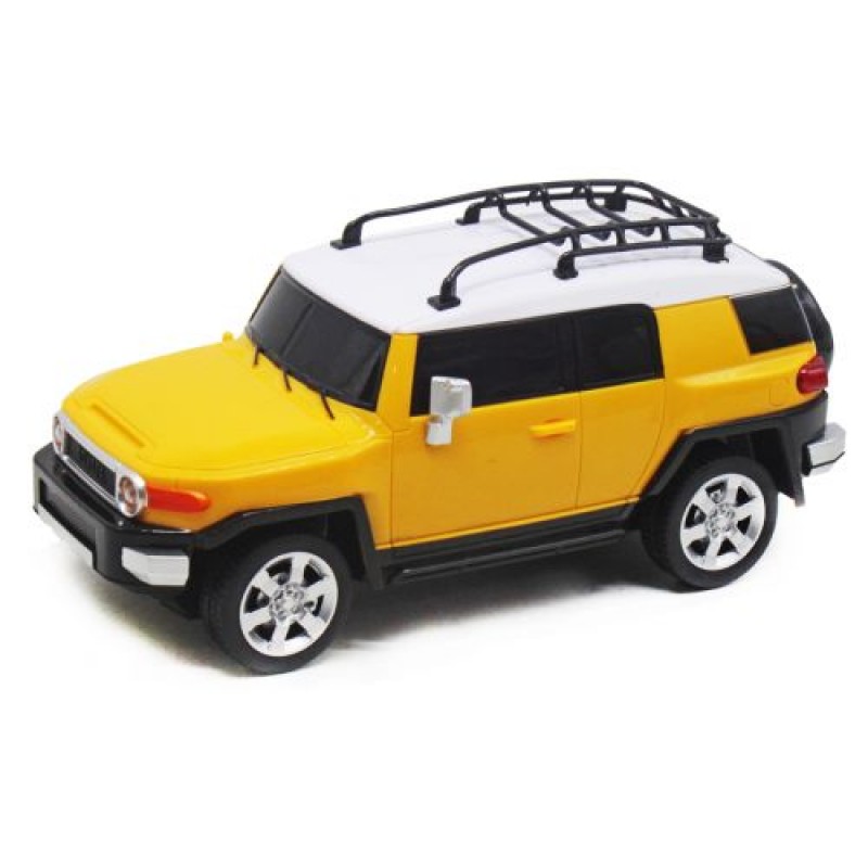 Машинка на радіокеруванні "Toyota FJ Cruiser 2007" (жовта) Пластик Жовтий (218928)