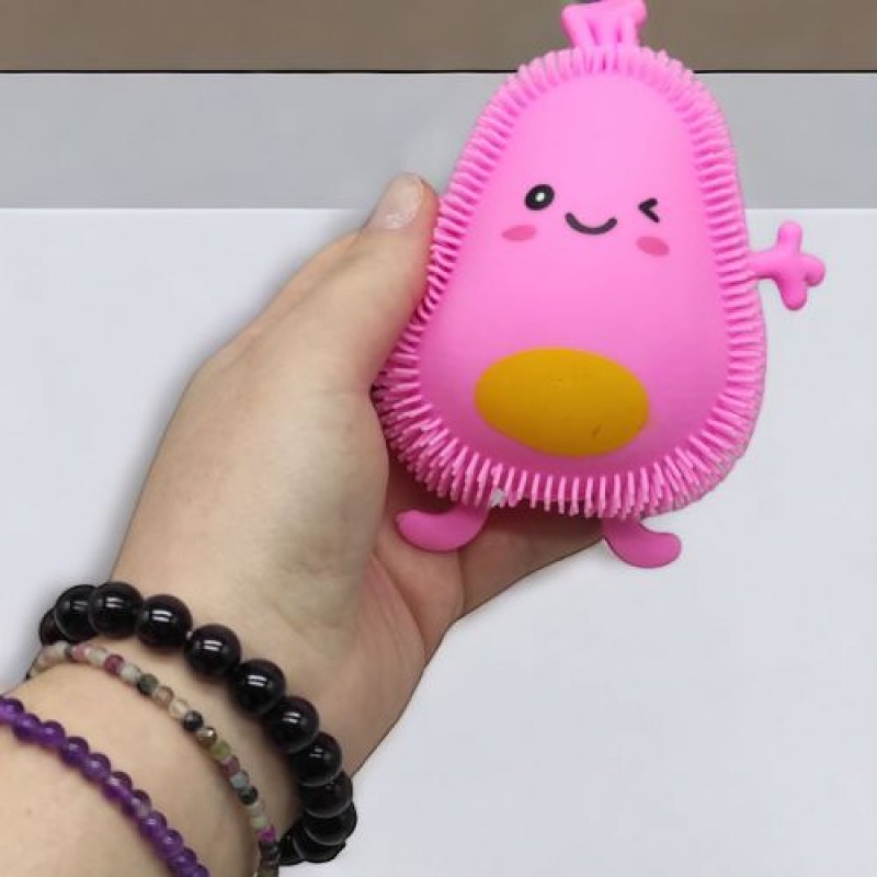 Іграшка-антистрес "Авокадо" (рожевий) Комбінований Рожевий (236495)