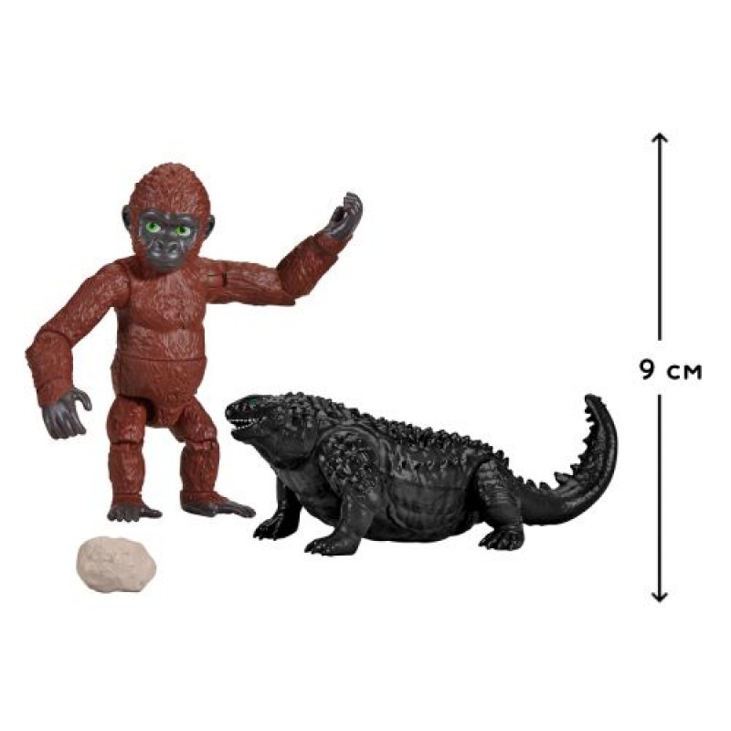 Набір фігурок Godzilla X Kong – Зуко з Дагом Пластик Різнобарв'я (240934)