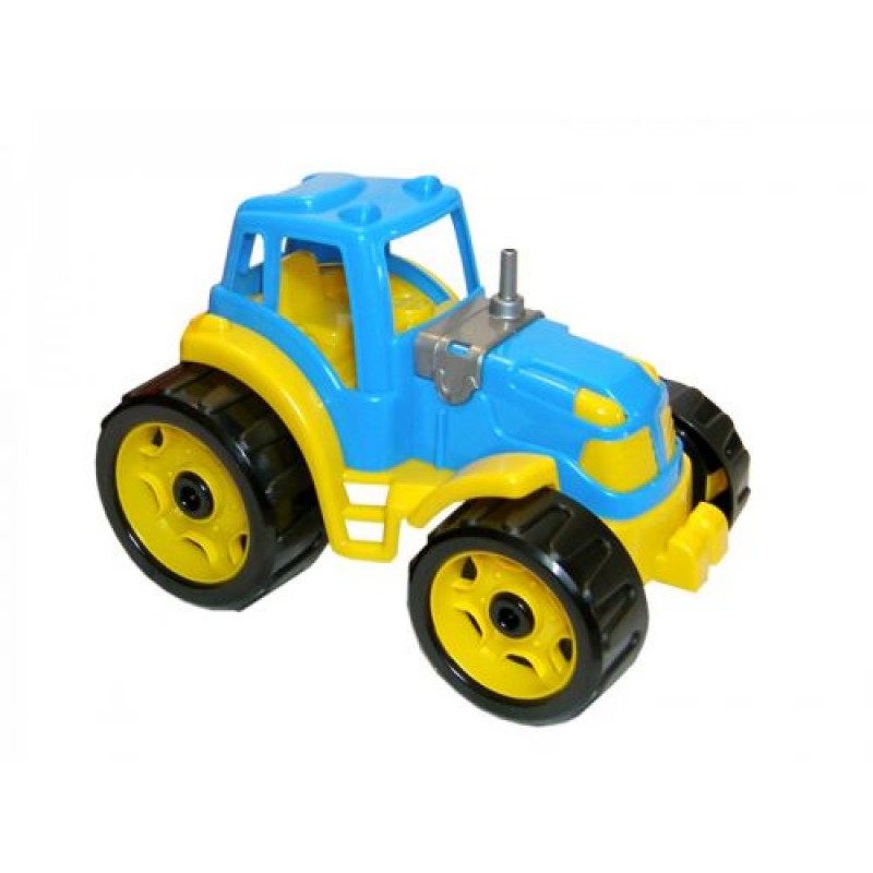 Трактор ТехноК (синій) Пластик Синій (102601)