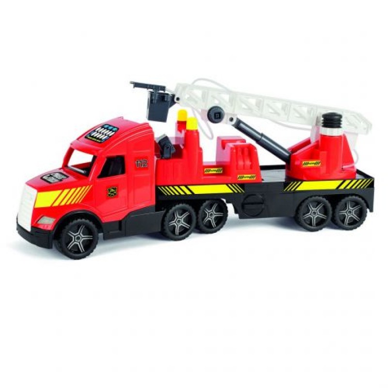 Пожежна машина "Magic Truck" Пластик Різнобарв'я (126568)