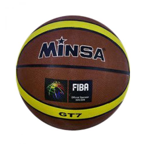 Мяч баскетбольный "Minsa" (коричневый) С34544
