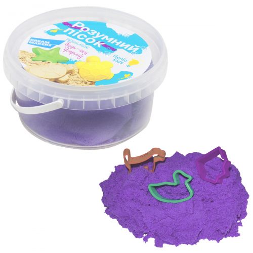 Набор для детского творчества "Умный песок", 500 г (фиолетовый) SSR500