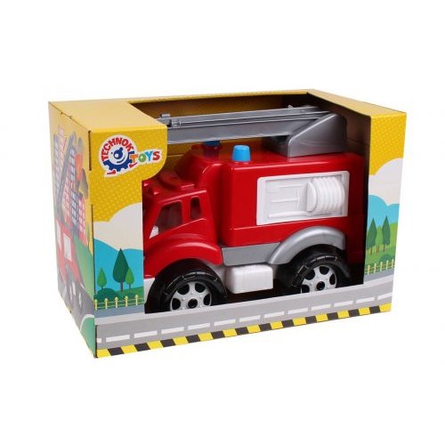 Уцінка. Машинка вантажівка "Пожежна машина" - тріснуть корпус Пластик Червоний (156421)