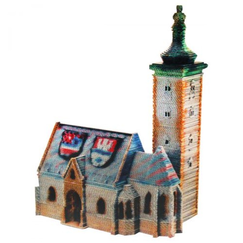 3D пазл "Церква св. Марка" Комбінований Різнокольоровий (160073)