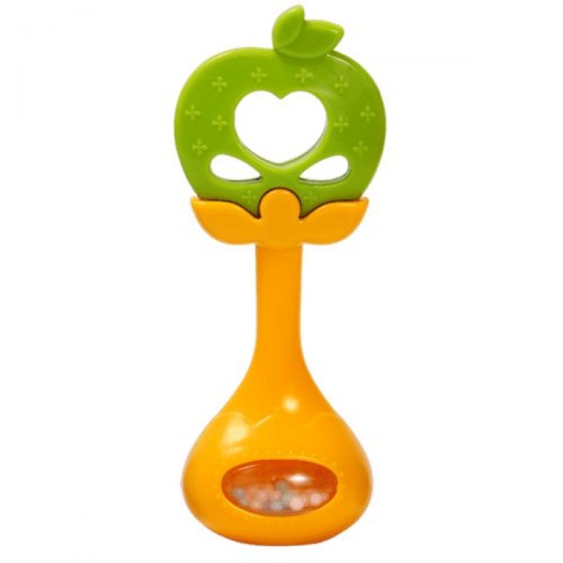 Іграшка- прорізувач, брязкальце яблоко