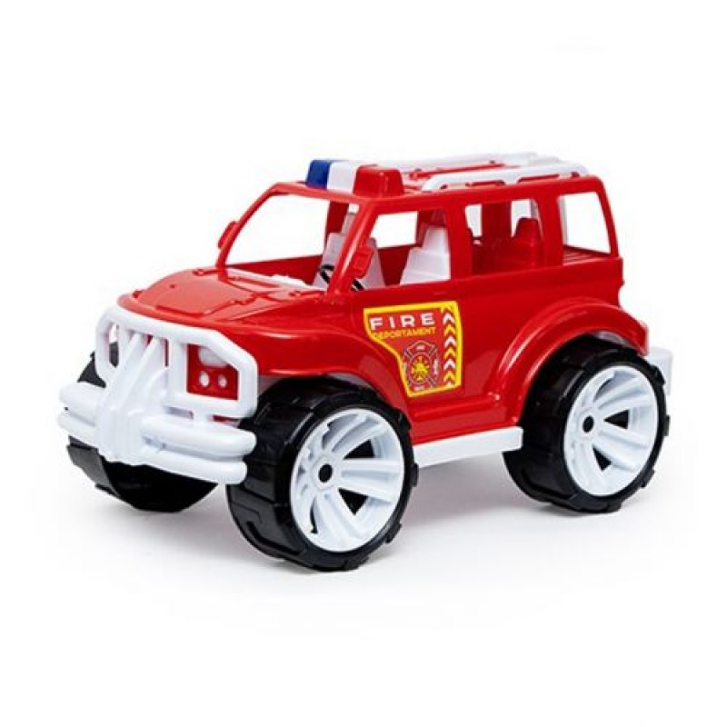 [328] Іграшка дитяча "Позашляховик класичний малий арт.328 пожежна Бамсик