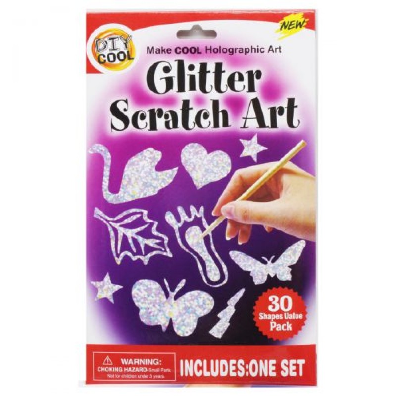 Гравюра "Glitter Scratch Art" Вид 1