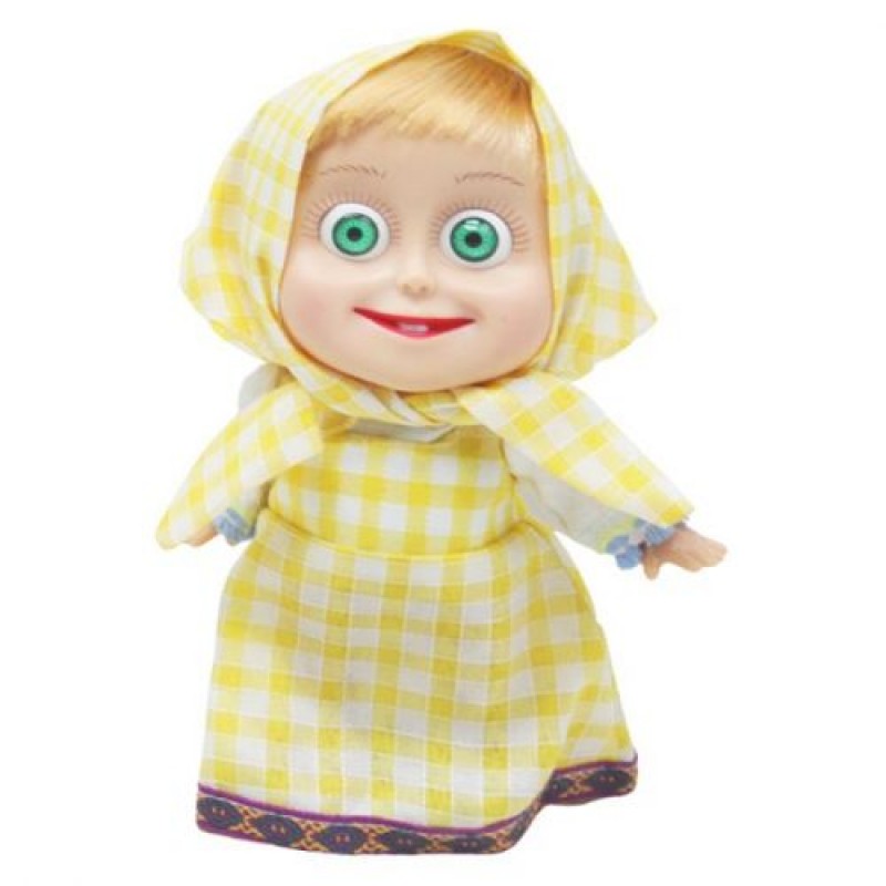 Уцінка. Інтерактивна лялька "Маша в жовтій сукні" - скрипить звук, неприємний запах (191943)