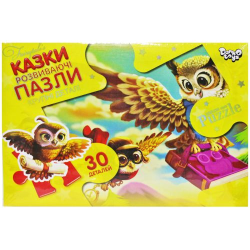 Пазли "Сови поштарі" (30 елементів) Комбінований Різноколір (199051)