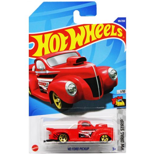 Машинка "Hot wheels: Ford Pickup" (оригінал) Комбінований Червоний (205694)