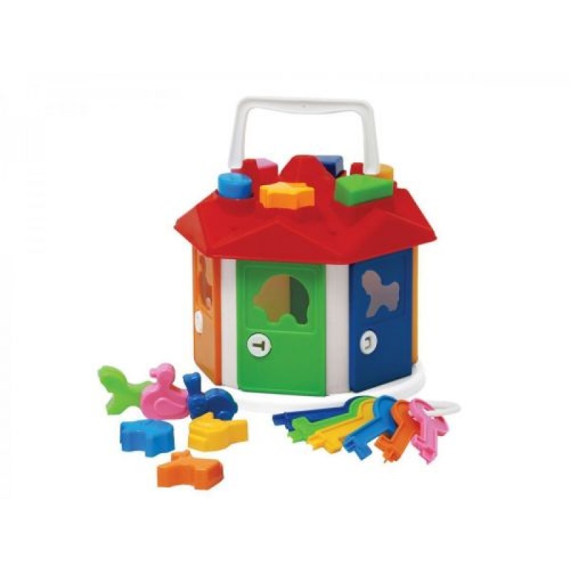 Уцінка. Іграшка "Розумний малюк: Будиночок" (сортер) - відламана ручка будиночка (208593)