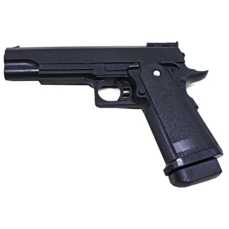 Пістолет пластиковий на кульках (22 см) Пластик Чорний (215386)