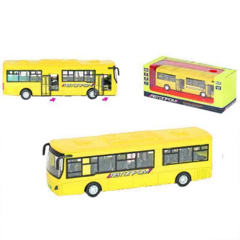 Уцінка. Автобус із серії "" (жовтий) - Тріщина на склі (217239)