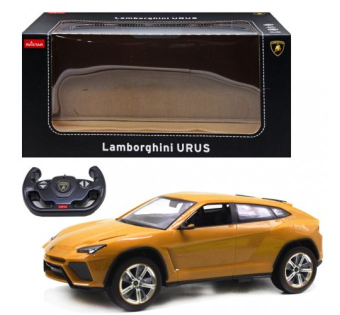 Машинка на радіокеруванні "Lamborghini Urus" (жовта) Пластик Жовтий (219372)