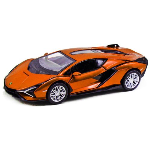 Машинка металева "Lamborghini Sian FKP 37", помаранчевий Комбінований Помаранчевий (219769)