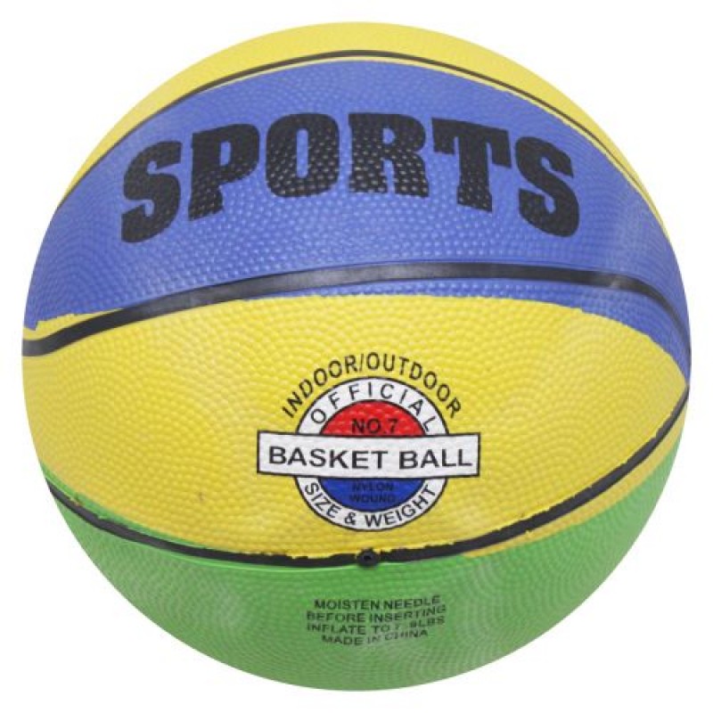 Мʼяч баскетбольний "Sports", розмір 7 (вид 7) Гума Різнобарв'я (221459)