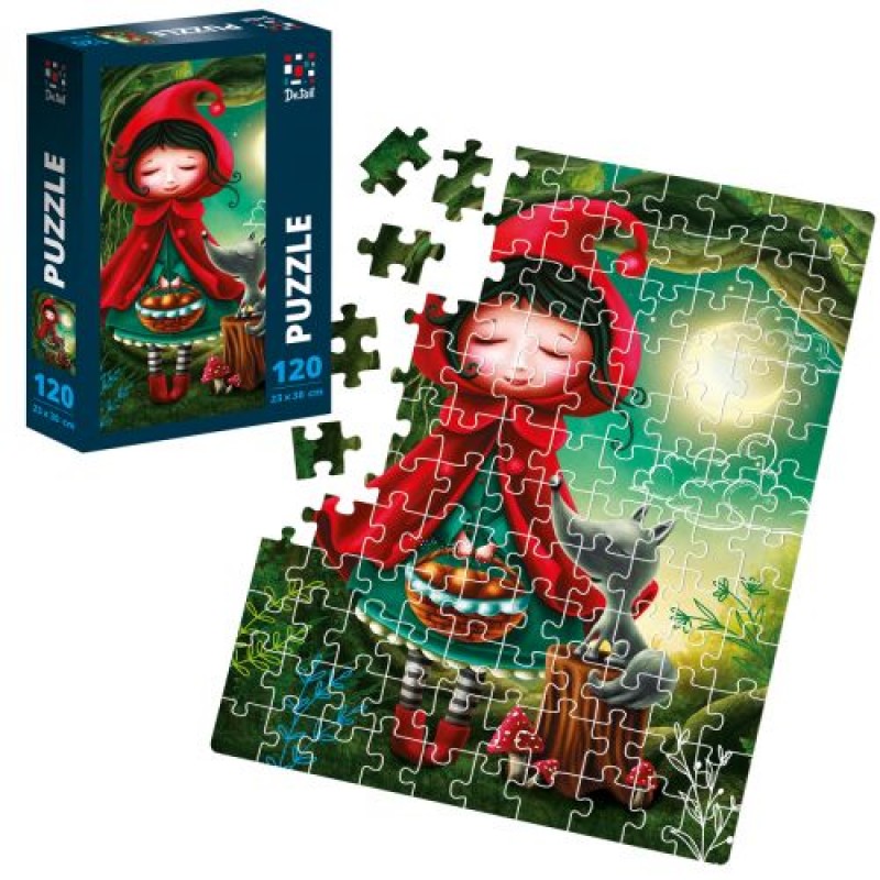 Puzzle De.tail A girl and the wolf DT100-11 (221847)