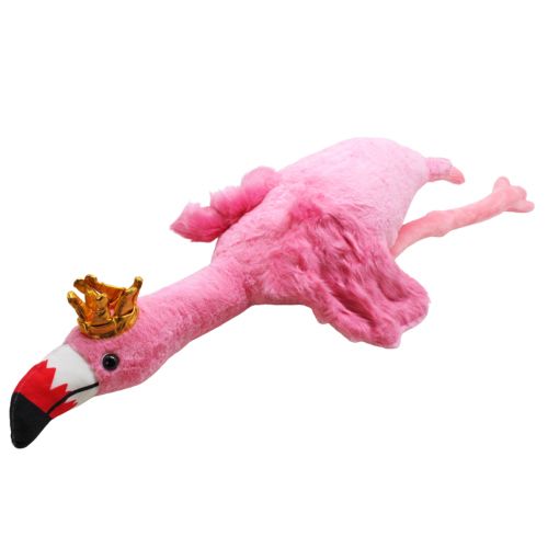 Мʼяка іграшка "Фламінго-обіймусь", в короні, 100 см (рожевий) Комбінований Рожевий (224407)