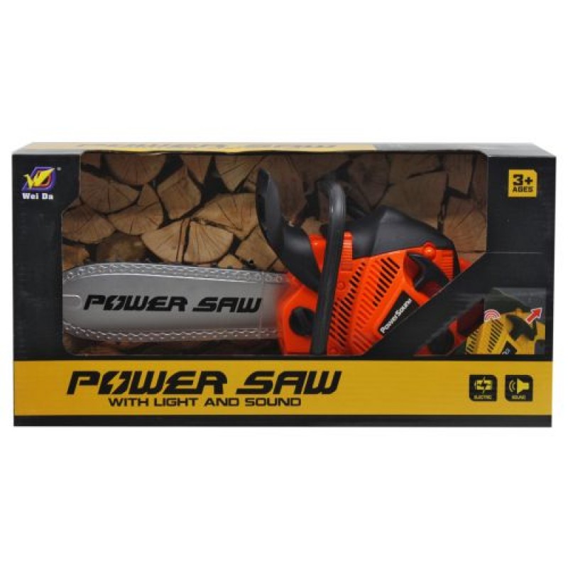 Бензопила на батарейках "Power Saw" (помаранчева) Комбінований Помаранчевий (225582)