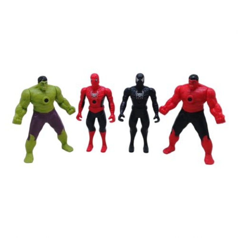 Набір фігурок із проекторами "Avengers" Пластик Різнобарв'я (227972)